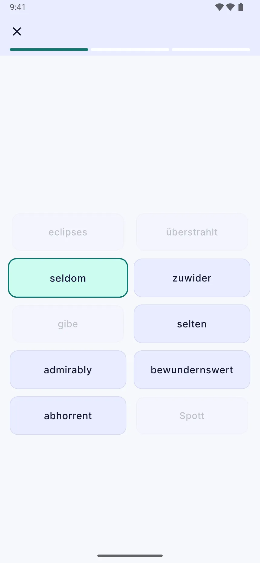 Die Übung „Paare“